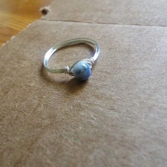 Artisan crystal ring set, mothers day graduation - Picture 3 of 5